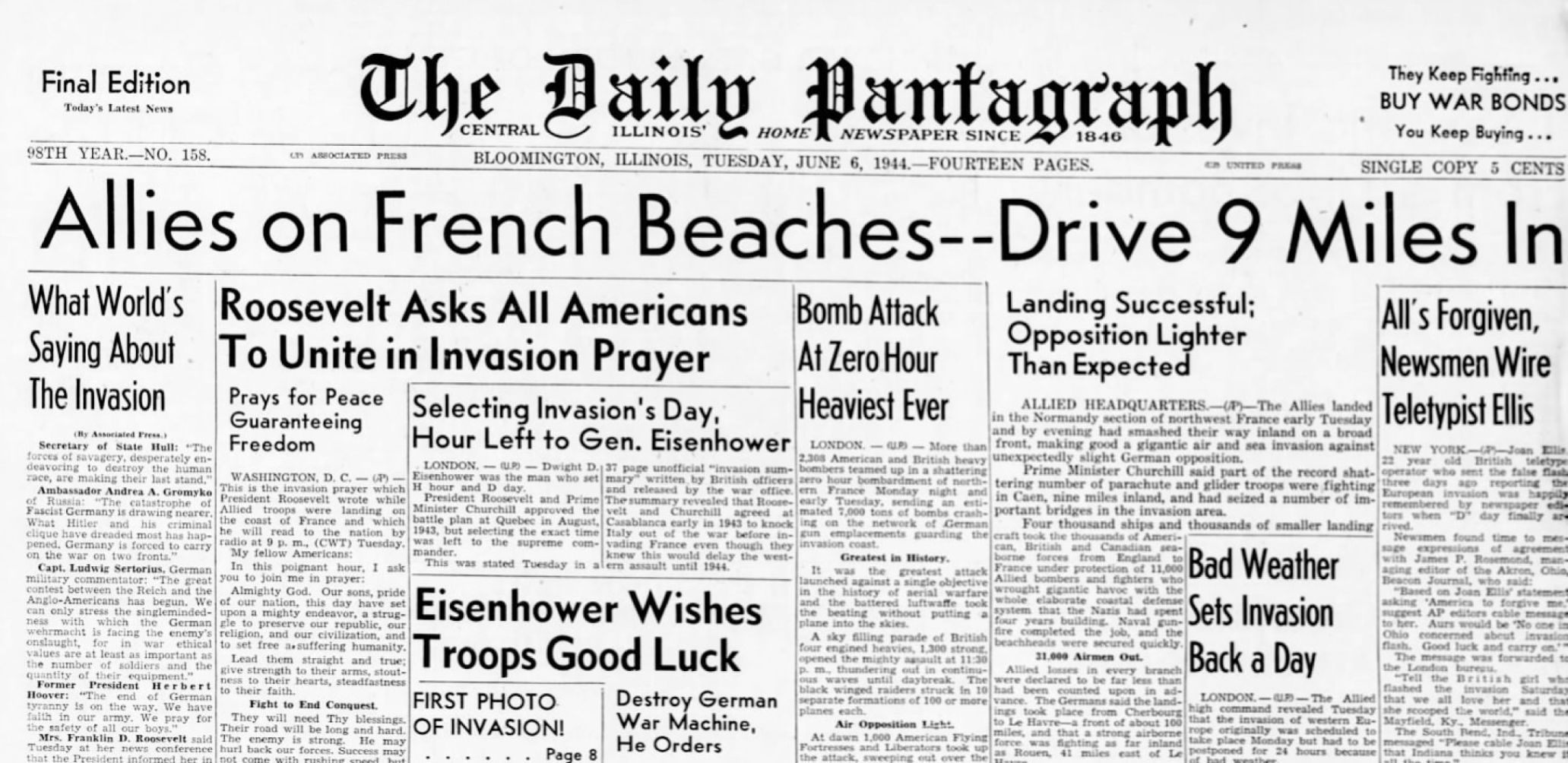 June 06, 1944 - D-Day